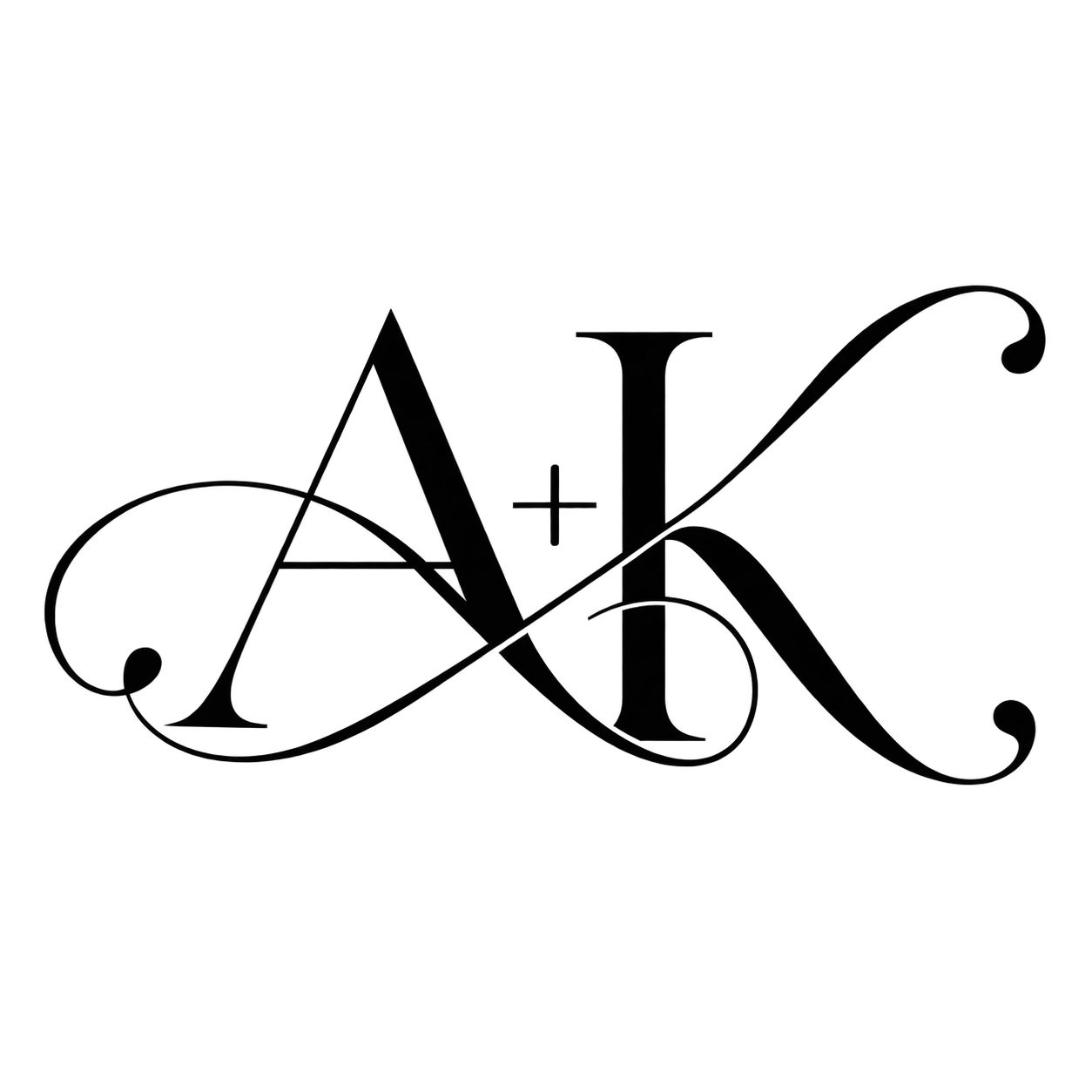 Monograma A y K